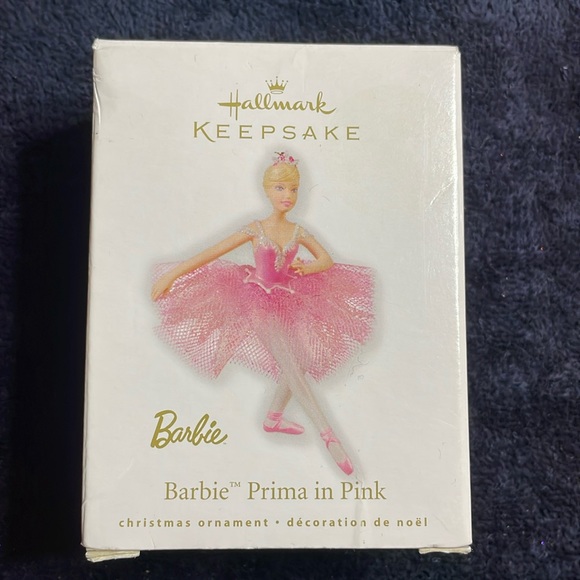 Hallmark keepsake Barbie Prima in Pink Christmas ornament. Barbie Ballerina 2010 - Picture 5 of 16